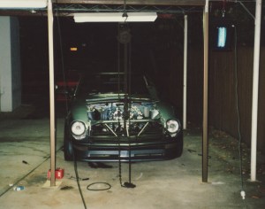 Datsun 240Z engine swap by Brad Twyman